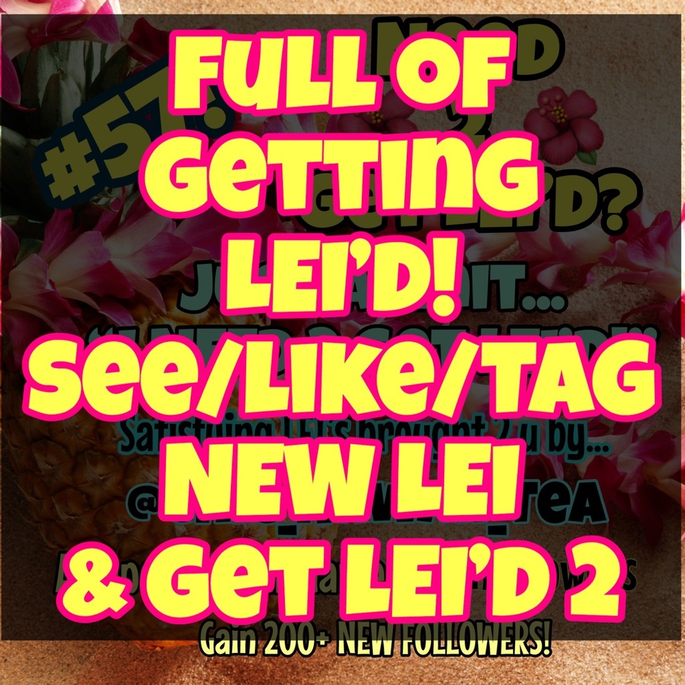 Come jingle their bells on the NEW LEI! 😂